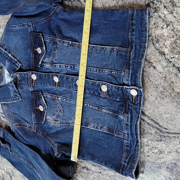 I & M Premium Cropped Jean Jacket sz S - Picture 14 of 17